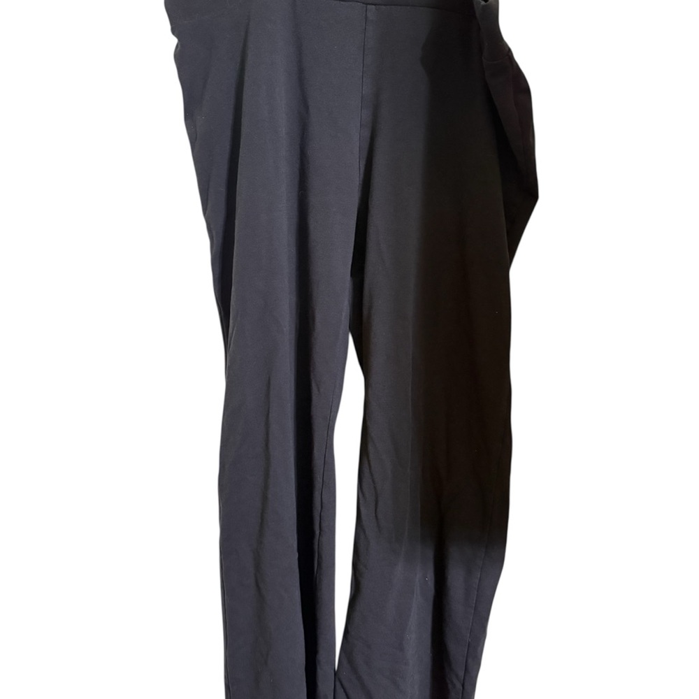 Pure Jill Black Pull-On Wide Leg Pants Women’s Size XL